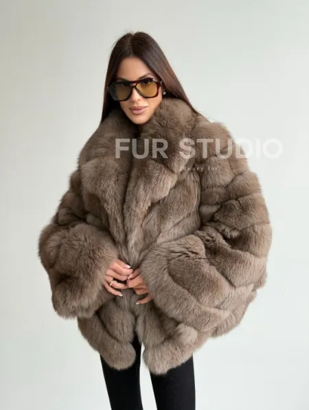 Шуба из меха финского песца - фото 11