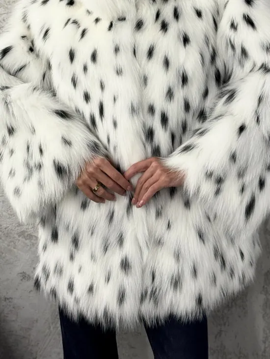 Шуба из лисы под рысь 2026 - фото 1