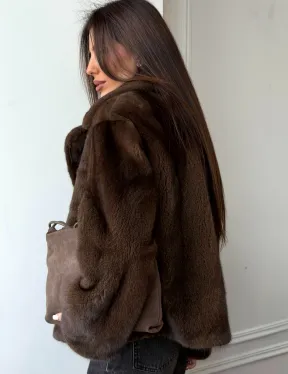 Норковый пиджак - фото 7