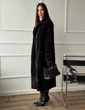 Дубленка из натуральной овчины астраган - фото 13